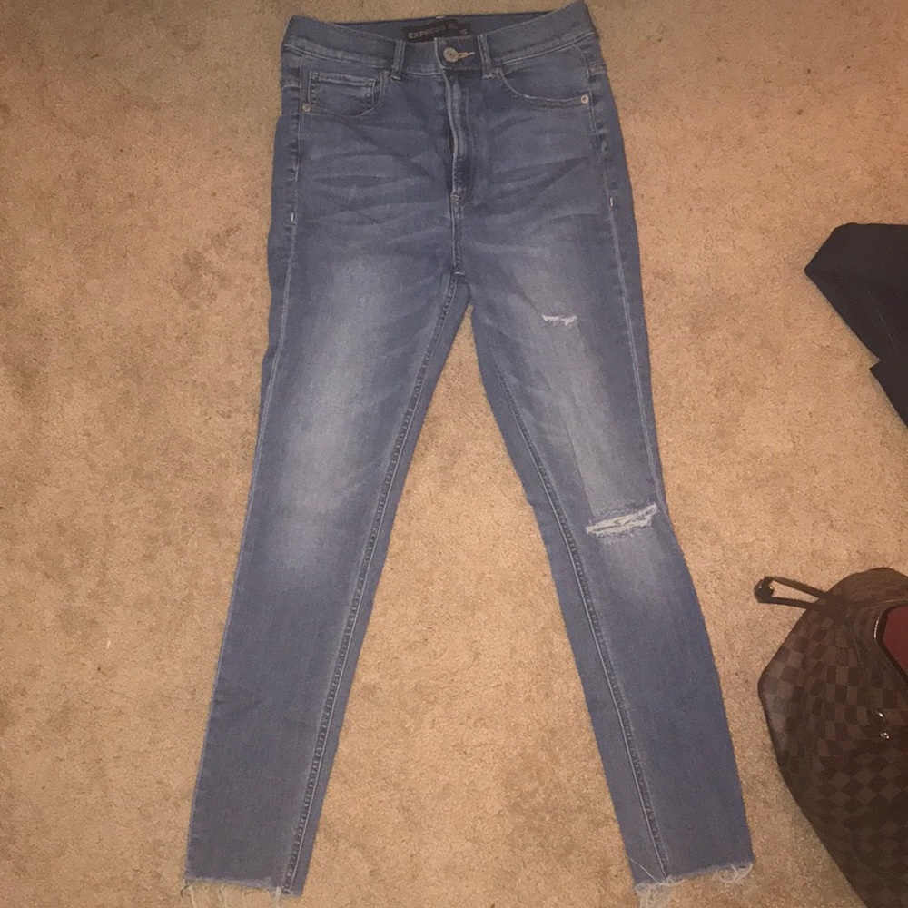 Super Stretch High Rise Express Jeans
